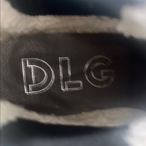 Gray Chunky Heel Ankle Booties with Rugged Sole - Picture 7 of 7